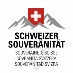 Drapeau Souveraineté Suisse – Édition Bouquetin Allemand