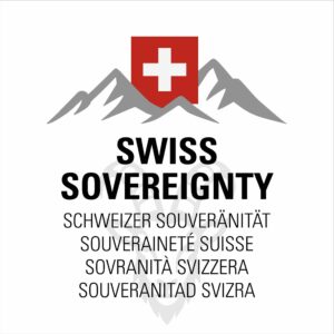 Drapeau Souveraineté Suisse – Édition Bouquetin Anglais