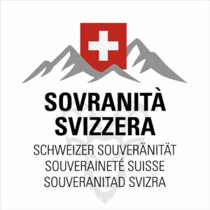 Drapeau Souveraineté Suisse – Édition Bouquetin Italien
