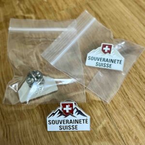 Pin’s Souveraineté Suisse – Édition Ambassadeur x10
