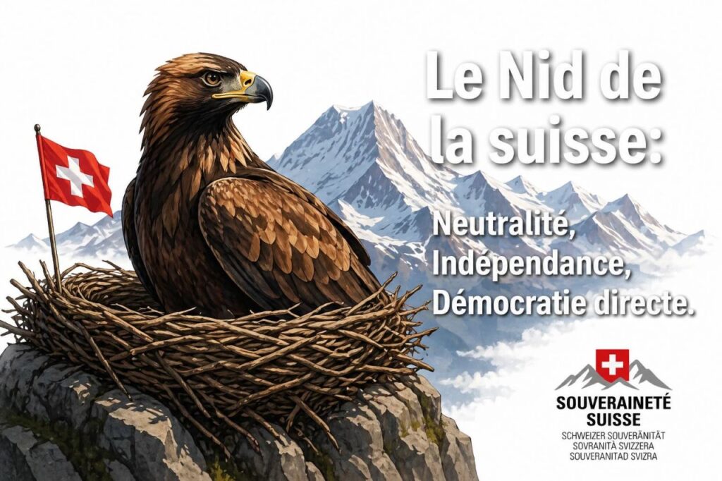 Suisse, souveraineté, neutralité et démocratie directe : les piliers d’un pays indépendant au cœur de l’Europe. Défendez vos libertés.